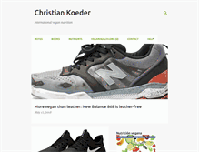 Tablet Screenshot of christiankoeder.com